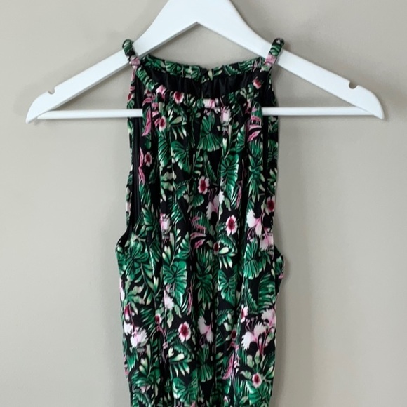 Black House White Market Lush Floral Black Dress - Picture 3 of 12
